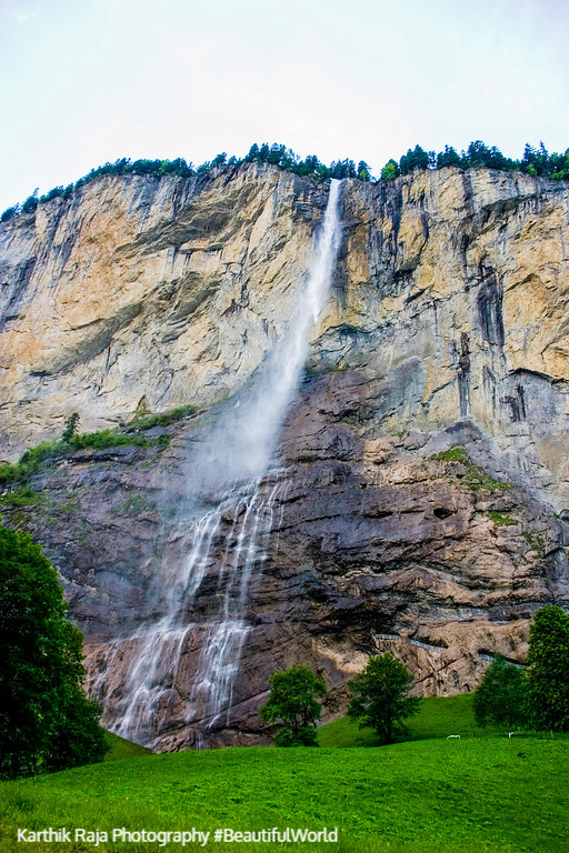 Staubbach falls, Lauterbrunnen, Switzerland
