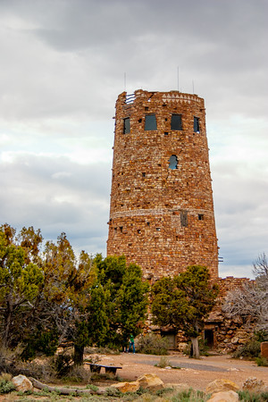 The tower at Desert view, Grand Canyon National Park, Arizona