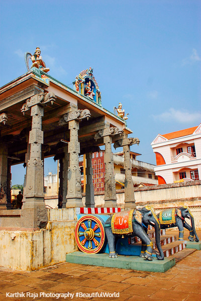 Chariot Hall, Sri Chakrapani Temple, Kumbakonam, India