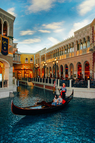 Gondola ride, Venetian, Las Vegas, NV