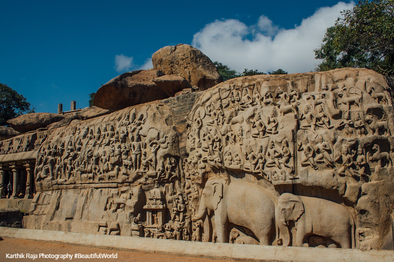 Descent of the Ganges, Mahabalipuram, Tamil Nadu, India