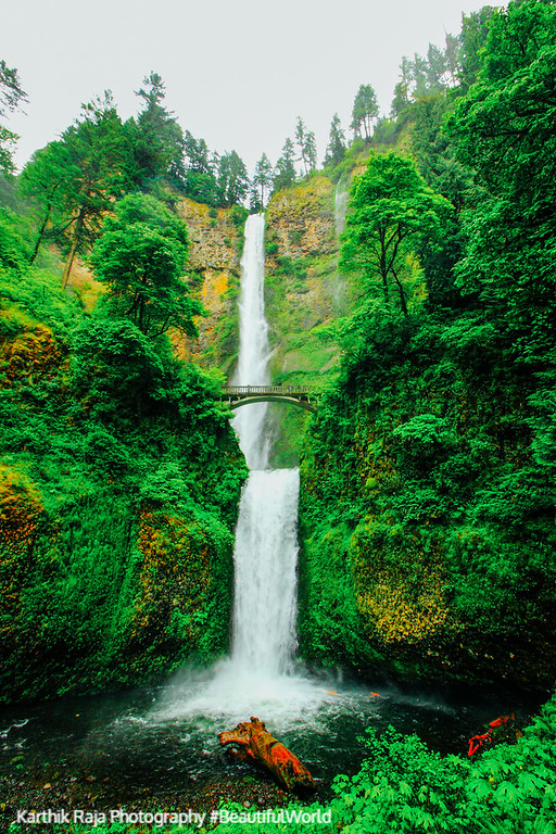 Multnomah Falls, Columbia River Gorge National Scenic Area, Oreg