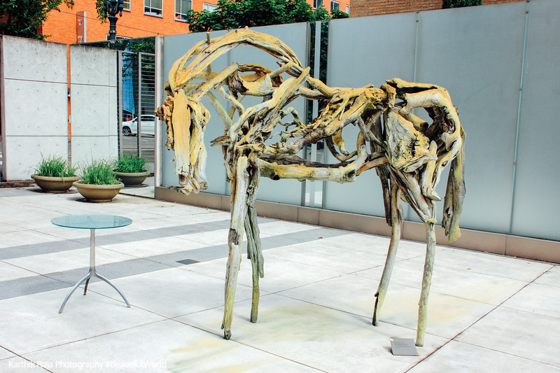 Deborah Butterfield, Dance Horse, 1988, Portland Art Museum, Por