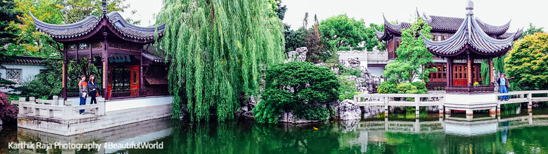 Panorama, Lan Su Chinese Garden, Portland, Oregon