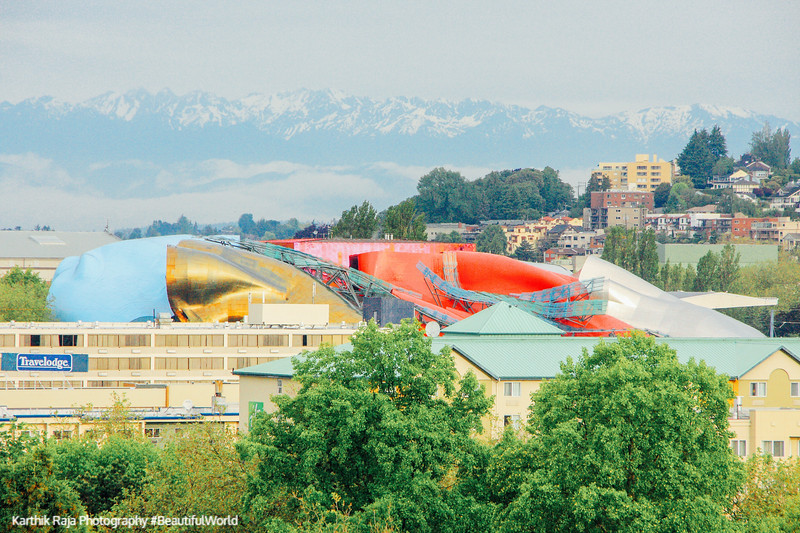 Experience Music Project museum - Frank Gehry creation, Seattle,