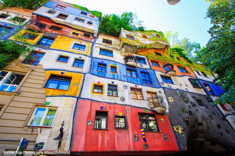 Hundertwasserhaus, Vienna, Austria