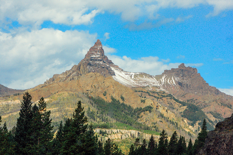 Pilot and Index peaks, Beartooth Scenic Byway, All-American Road