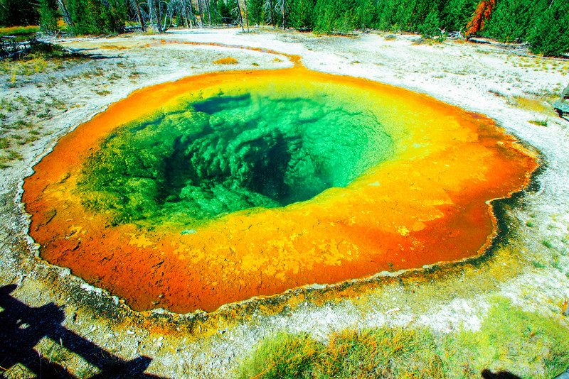 Morning Glory Pool, Upper Geyser Basin - Yellowstone National Pa