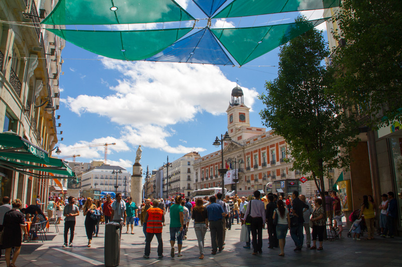 Puerta Del Sol, Madrid, Spain