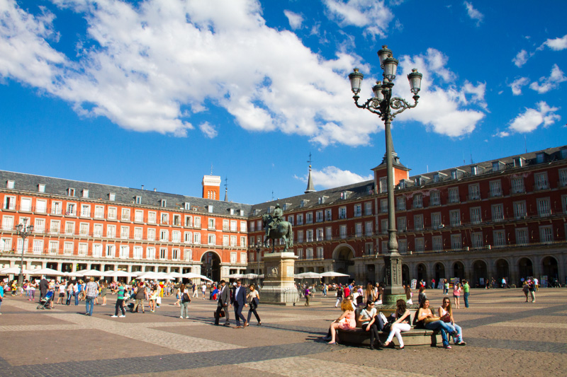 Plaza Mayor, Madrid, Spain