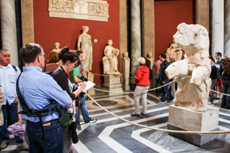Vatican Museum - early sculpture of the human form, Vatican City