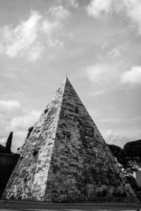 Pyramid of Cestius, Rome, Italy
