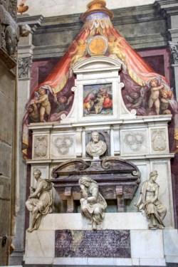 Michelangelo Buonarroti, sepolcri by Giorgio Vasari - 1570, Sant