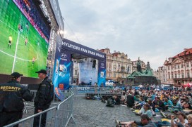 Old Town - World Cup Soccer Fever, Prague, Czech Republic