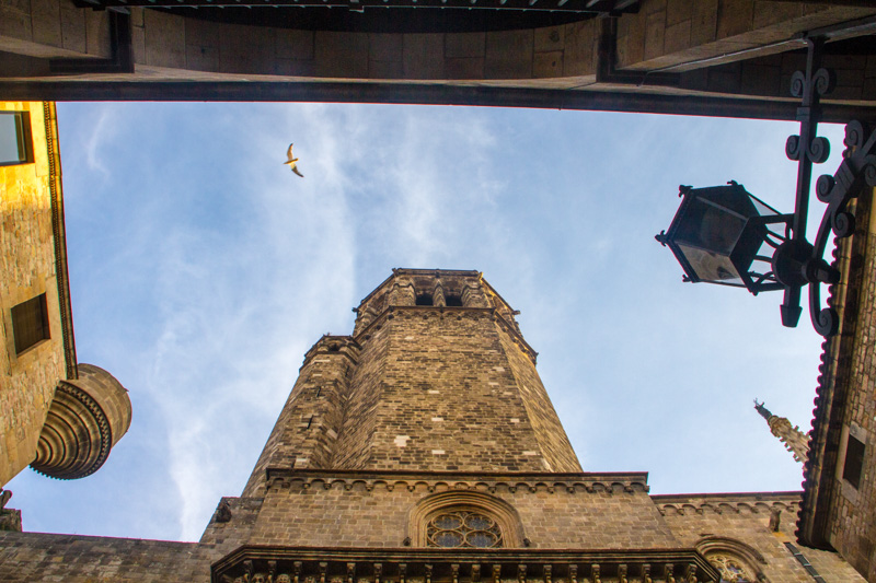 Bell Tower, Cathedral of Santa Eulalia, Barcelona Cathedral, Bar
