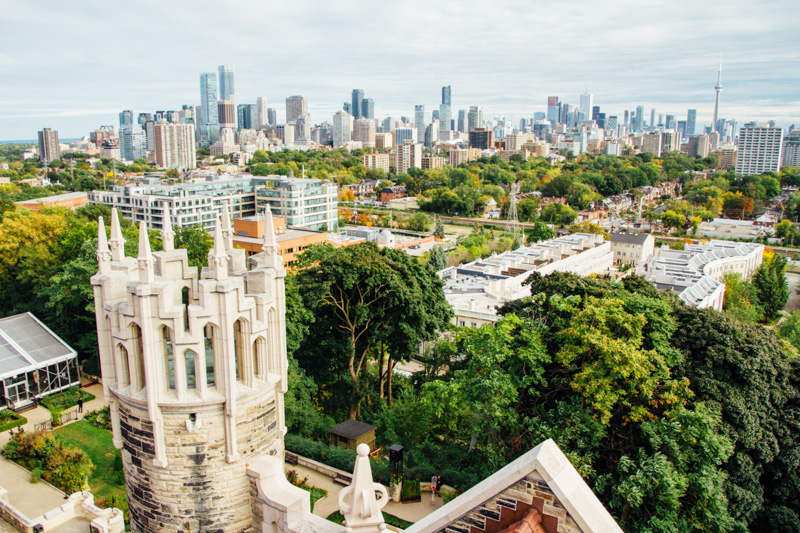 Skyline view, Toronto, Canada