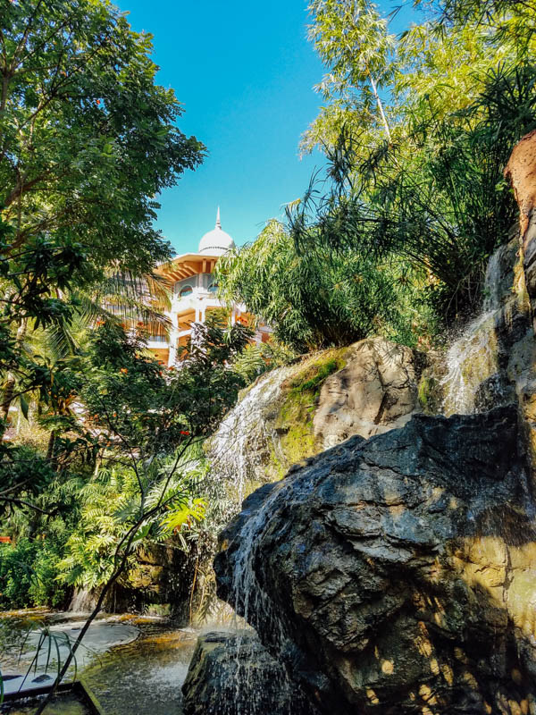 Waterfalls, Leela Palace, Bangalore, Karnataka, India