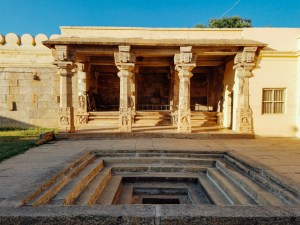 Water Tank, Columns, Sri Ranganathaswamy Temple, Srirangapatna,