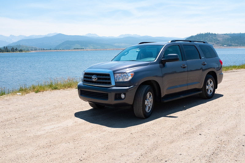 Our car for the trip, Toyota Seouoia, Grand Lake, Rocky Mountain