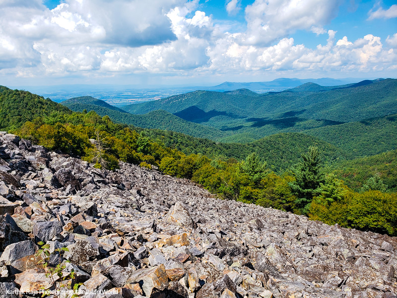 View from Black Rock Summit Trail, Appalachian Trail, Shenandoah