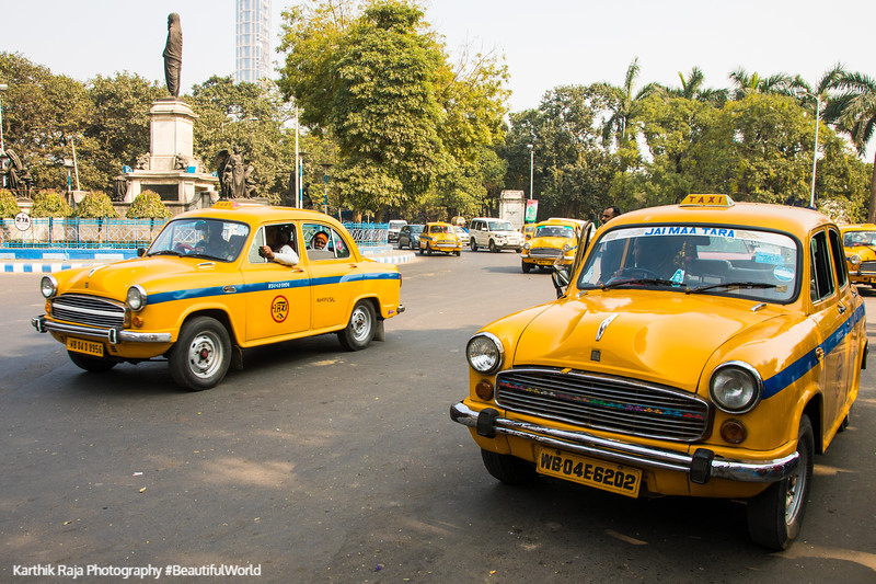 Ambassador Taxis, Kolkata, India