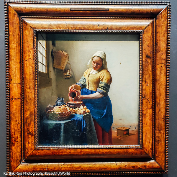 The Milkmaid, Johannes Vermeer, c. 1660, Rijksmuseum, Amsterdam